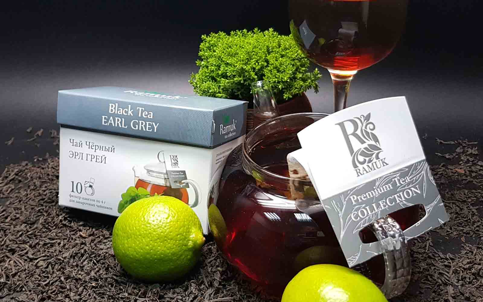 Чай с бергамотом и цитрусом
