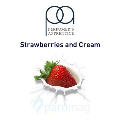 картинка Strawberries and Cream от магазина Paromag 