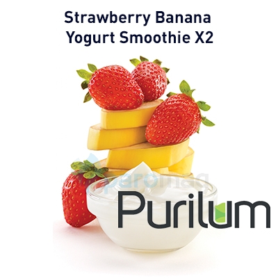 картинка Strawberry Banana Yogurt Smoothie X2 от магазина Paromag 