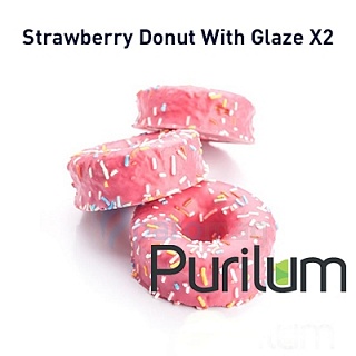 картинка Strawberry Donut With Glaze X2 от магазина Paromag 