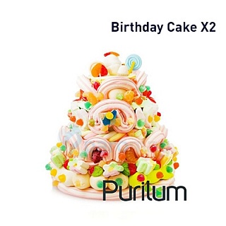 картинка Birthday Cake X2 от магазина Paromag 