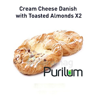 картинка Cream Cheese Danish with Toasted Almonds X2 от магазина Paromag 